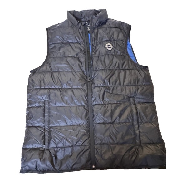 Abercrombie & Fitch Other - Abercrombie & Fitch Mens Packable Puffer Vest M Navy Primaloft Water Resistant